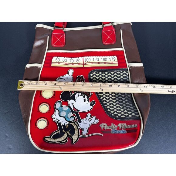 Disney Radio Mouse Minnie Large Shoulder‎ Bag Karactermania Barcelona Spain - Picture 16 of 16